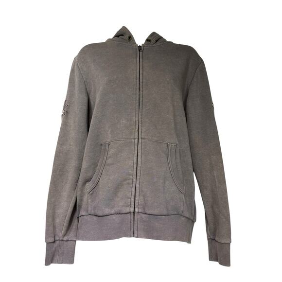 Disney Snow White Seven Dwarfs Hoodie Butter Super Soft Gray Graphic Pullover XL - Picture 3 of 12